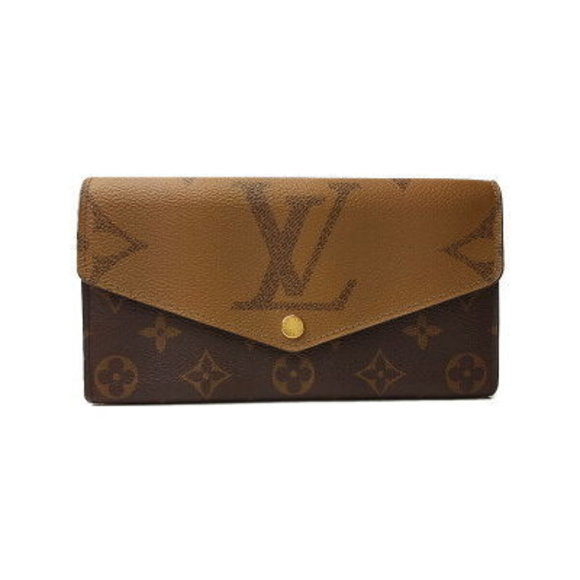 Louis Vuitton Monogram Giant Portefeuille Sarah Bifold Long Wallet - Picture 1 of 5